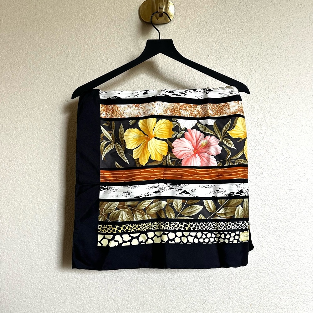 Salvatore Ferragamo vintage silk scarf
